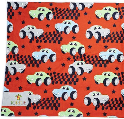 Tortue Kids Beach Towel Red 140x70cm