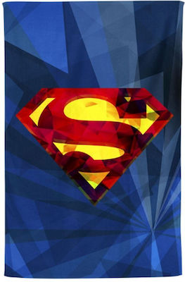 Pennie Logo Kids Beach Towel Blue Superman 130x70cm