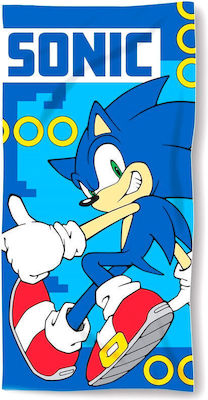 Sega Hedgehog Kids Beach Towel 140x70cm