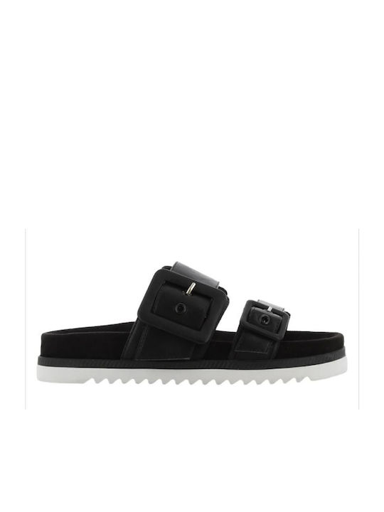 Women's Flat Sandals Anatomic in Black Color