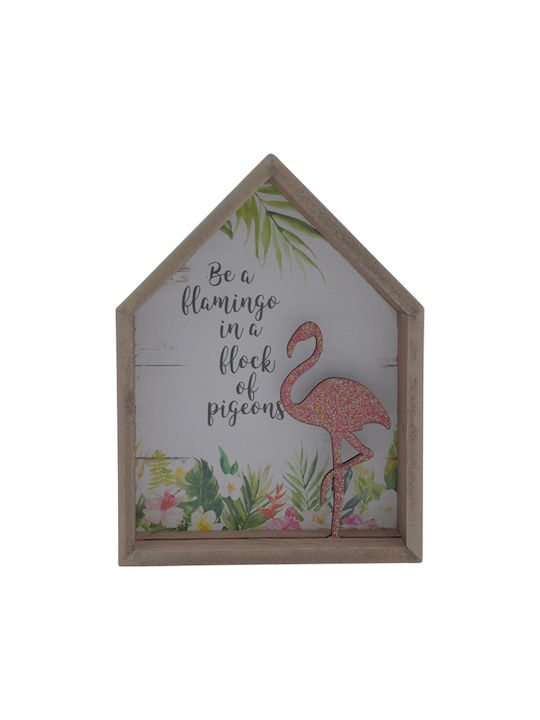 Uncle George Διακοσμητικό Σπίτι από Ξύλο 12x3x16cm