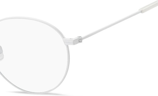 Tommy Hilfiger Metallisch Brillenrahmen Weiß TJ0030 6HT