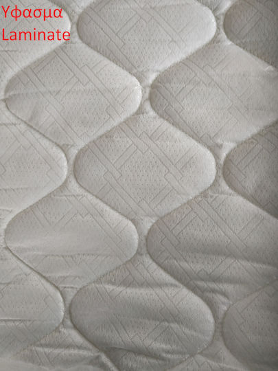 AegeanSleep Value White Orthopedic Полуединичен Ортопедичен Матрак 130x190x20см