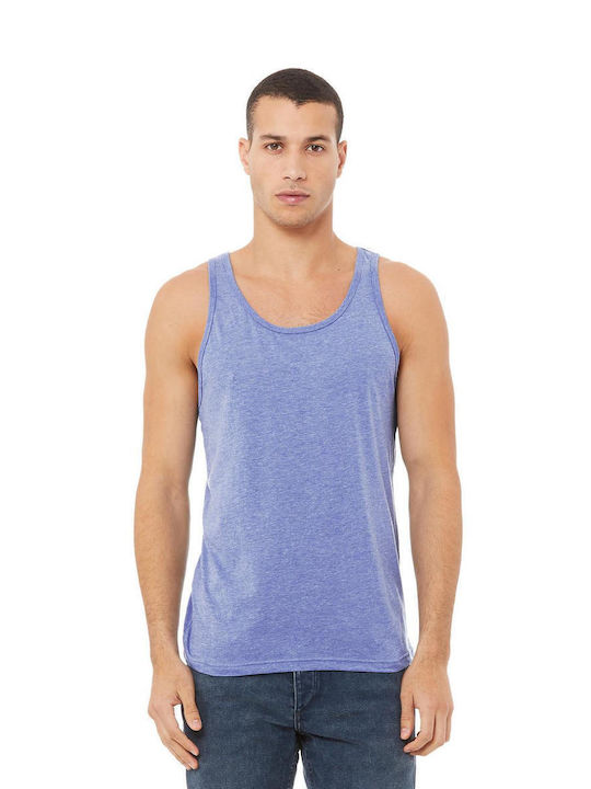 Unisex Tank Top | Unisex Jersey Tank | 3480 Blau Triblend