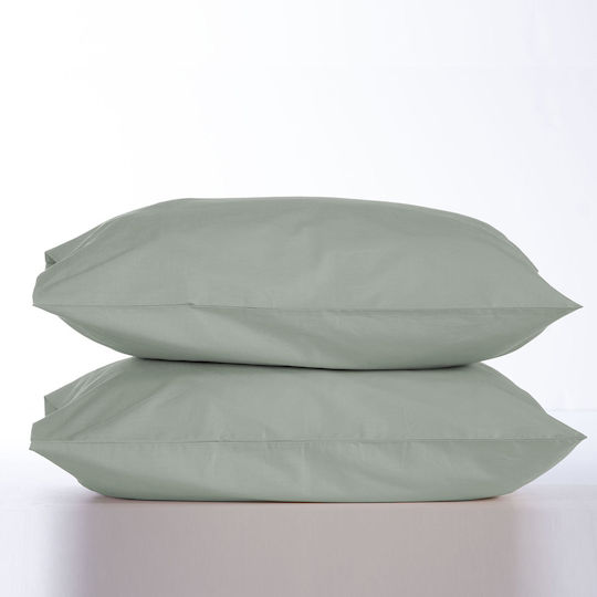 Nef-Nef Homeware Basic Μονό 100x200+30εκ. με Λάστιχο Mint