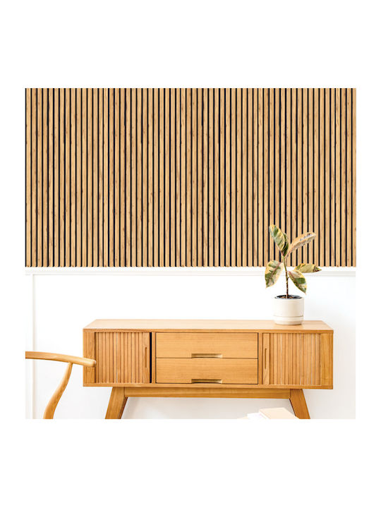Acoustic 3d Panel Trend 6880 Pecan 20 600 2780mm Newplan Newplan
