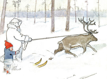 Olle's Ski Journey By Elsa Beskow