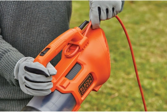 Black & Decker Laubbläser Handheld Elektrisch 1850W mit Maximaler Luftgeschwindigkeit 225km/h