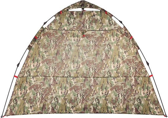 vidaXL Sommer Campingzelt Grüne Für 4 Personen 260x246x180cm