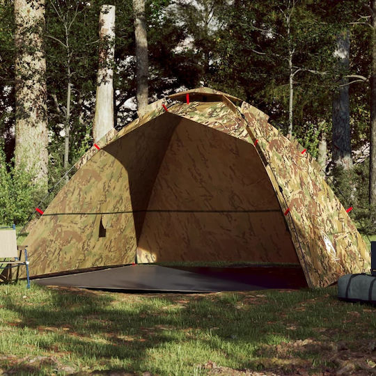 vidaXL Sommer Campingzelt Grüne Für 4 Personen 260x246x180cm