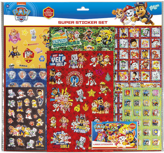 Totum Αυτοκόλλητα Paw Patrol για Παιδιά 3+ Ετών