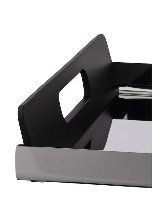 Alessi Неръждаем Поднос за сервиране с Дръжки в Сив Цвят 45x30x6.2см GIA01/45 1бр