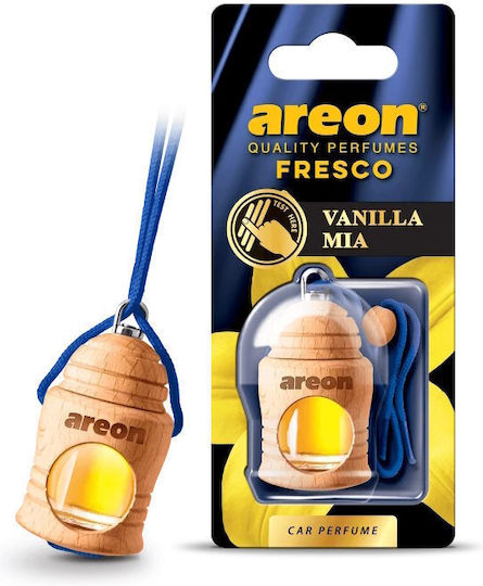 Areon Lichid Aromatic Suspendata Mașină Fresco Vanilla Mia 4ml 1buc FRTN29