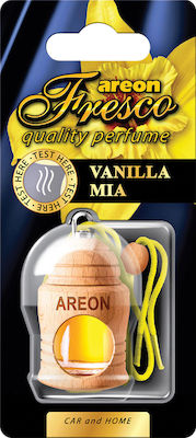Areon Κρεμαστό Αρωματικό Υγρό Αυτοκινήτου Fresco Vanilla Mia 4ml