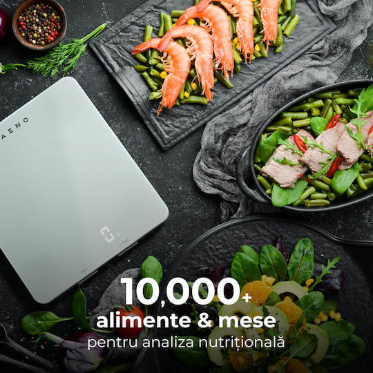 AENO Ψηφιακή Ζυγαριά Κουζίνας έως 8kg Καφέ