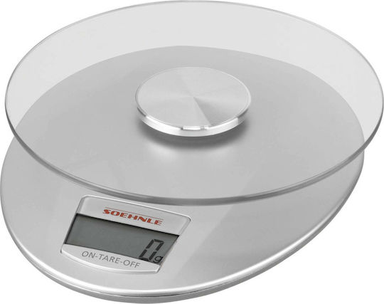 Soehnle Roma Ψηφιακή Ζυγαριά Κουζίνας έως 5kg Silver