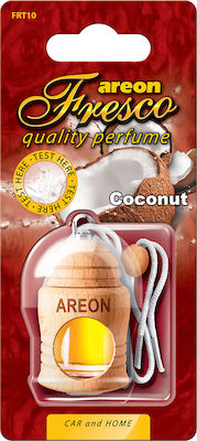 Areon Car Air Freshener Pendand Liquid Fresco Coconut 4ml
