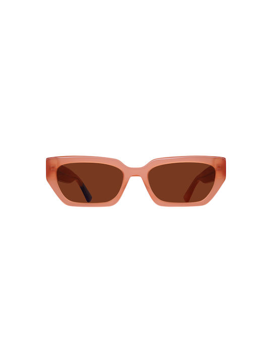 Urban Owl Women's Sunglasses with Orange Plastic Frame and Orange Lens CARA-C5