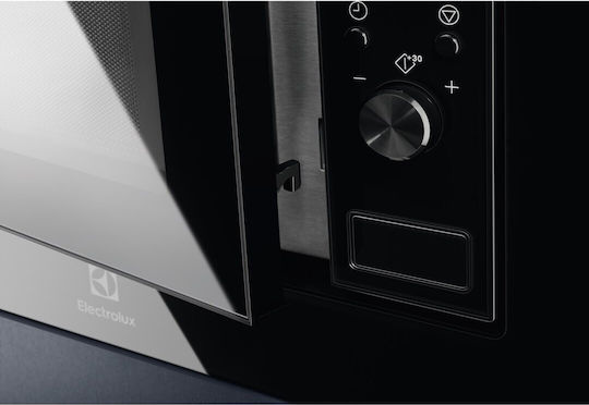 Electrolux Εντοιχιζόμενος Φούρνος Μικροκυμάτων 20lt Μαύρος