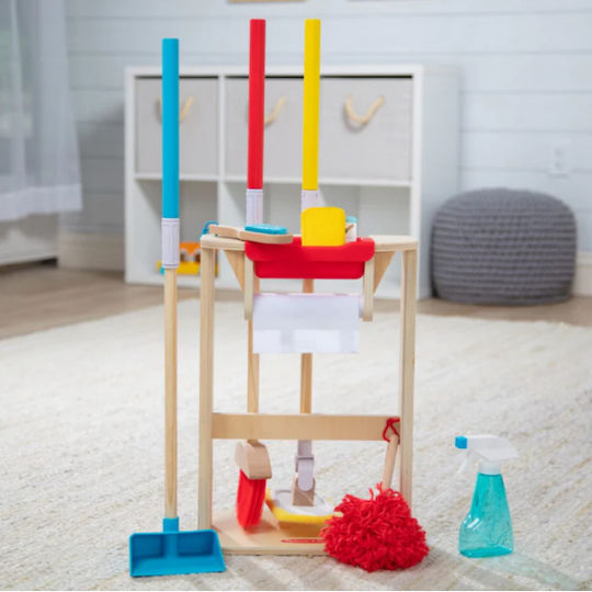 Melissa & Doug Παιχνίδι Καθαρισμού από Ξύλο 11τμχ