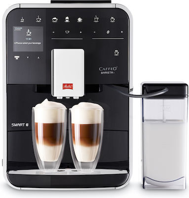 Melitta T Smart F83/0-102 Automatic Espresso Machine 1450W Pressure 15bar with Grinder and Wi-Fi Black