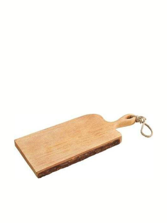 Zassenhaus Wooden Cheese Serving Platter with Handle 46x19x2.5cm