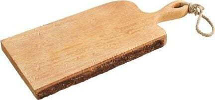 Zassenhaus Wooden Cheese Serving Platter with Handle 46x19x2.5cm
