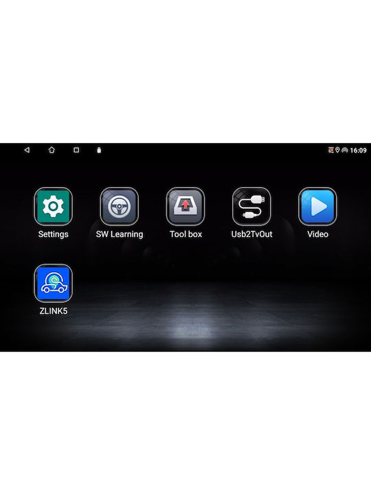 Lenovo Ηχοσύστημα Αυτοκινήτου 2DIN (Bluetooth/USB/AUX/WiFi/GPS/Apple-Carplay/Android-Auto) με Οθόνη Αφής 9"