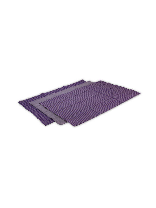 Viosarp Towel from 100% Cotton 45x65cm (Various Designs) 3pcs