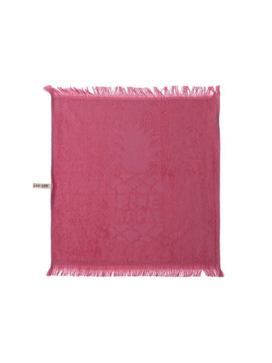 Nef-Nef Homeware Delicious Celery Tea Towel from 100% Cotton in Yellow Color 50x50cm