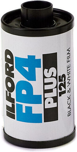 Ilford B&W Negative FP4 Plus 125 Roll Film 35mm (36 Exposures)