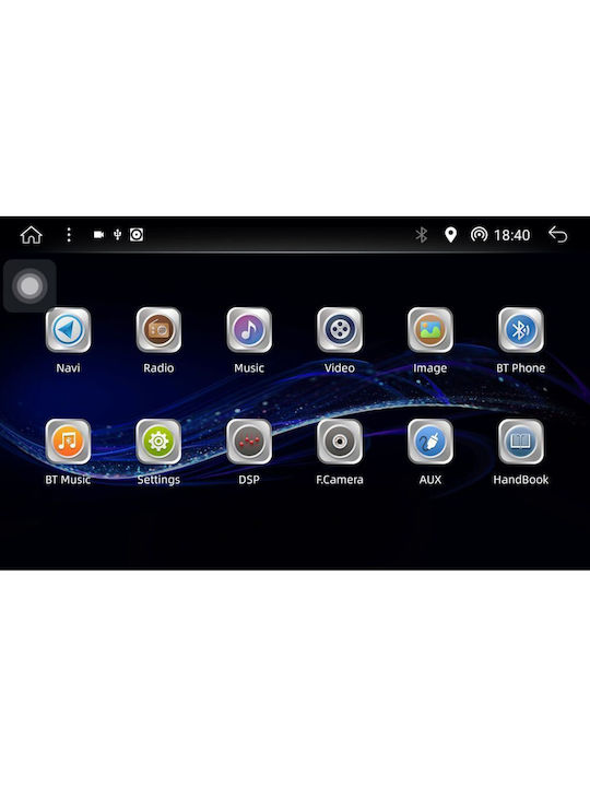 Digital IQ Car Audio System for Mercedes-Benz C Class 1999-2004 (Bluetooth/USB/AUX/WiFi/GPS/Apple-Carplay/Android-Auto) with Touch Screen 9"