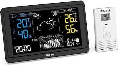 Garni Wireless Digital Weather Station Tabletop Black