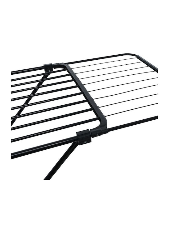 Estia Metallic Folding Floor Clothes Drying Rack with Hanging Length 18m