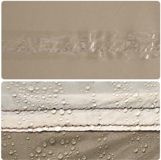 vidaXL Σκηνή Ψαρέματος Igloo Πράσινη για 4 Άτομα 262x254x172εκ.