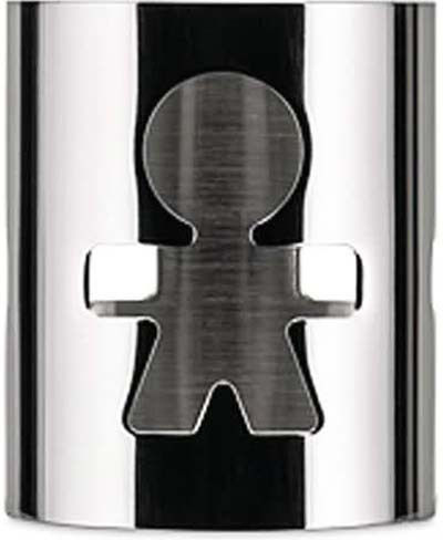 Alessi Δαχτυλίδι Πετσέτας Inox Γκρι