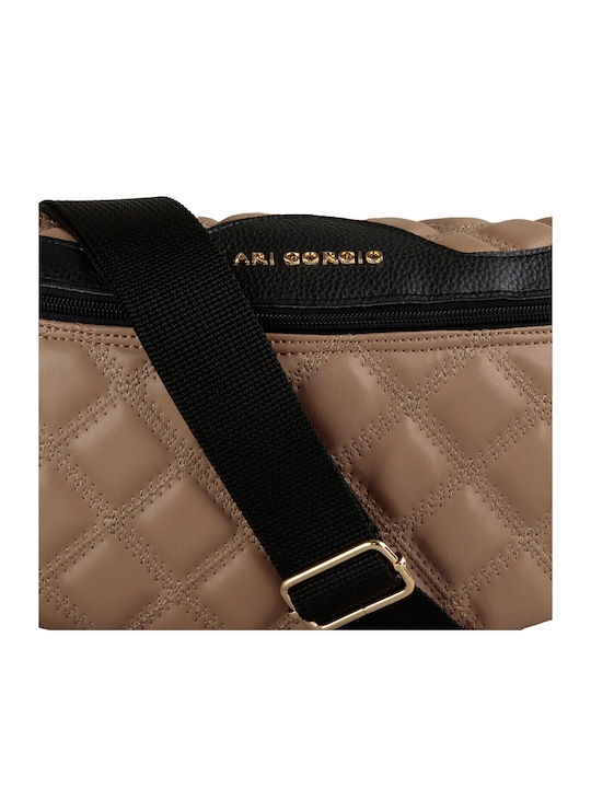 Καπιτονέ Bum Bag Τσαντάκι Ag Camel Camel