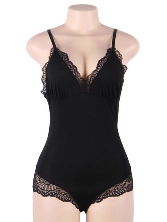 Subblime Sexy Bodysuit mit Spitze Schwarz