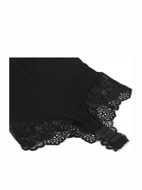 Subblime Sexy Bodysuit mit Spitze Schwarz