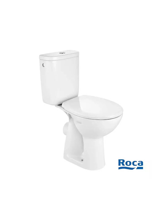 Roca Pack Λεκάνη Δαπέδου Κάτω Σιφόνι με Καζανάκι Λευκή Roca Pack Λεκάνη Δαπέδου Κάτω Σιφόνι με Καζανάκι Λευκή