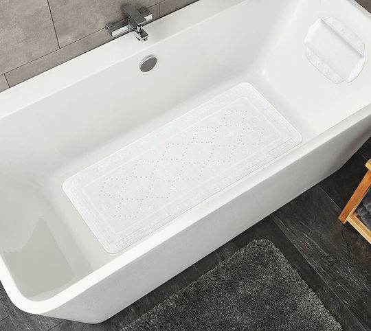 Kleine Wolke Bathtub Non-slip with Suction Cups White 55x55εκ.