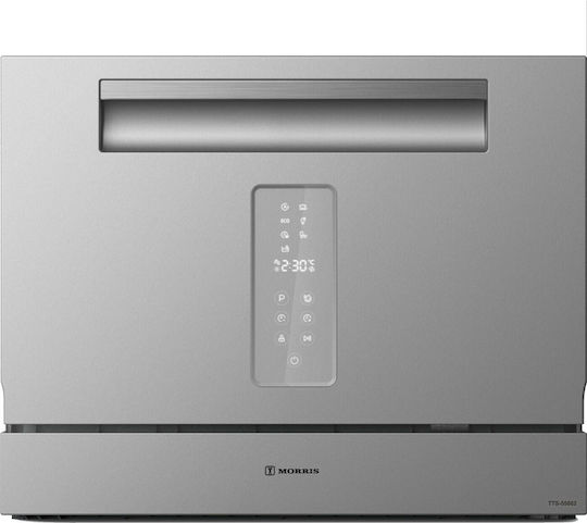 Morris Countertop Dishwasher for 6 Place Settings W55xH43.8cm Inox