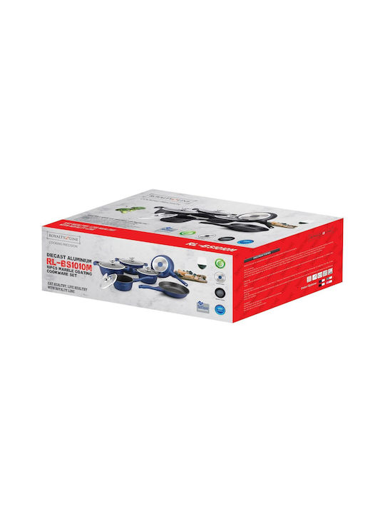 Royalty Line Kochgeschirr-Set Cooper RL-BS1010M-COP 10Stück