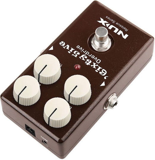 NUX 65010 6ixty 5ive Pedale Wirkung Overdrive E-Gitarre