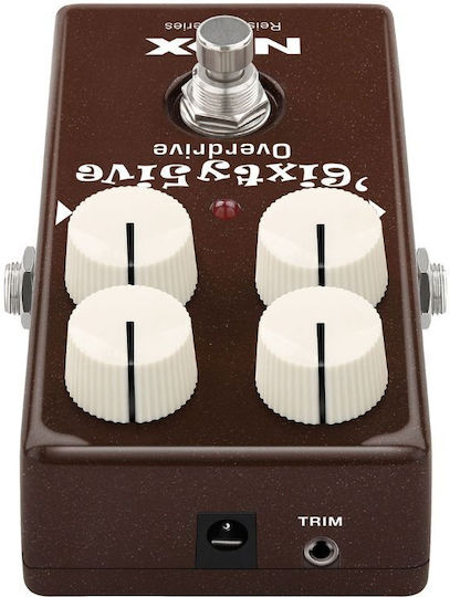 NUX 65010 6ixty 5ive Pedale Wirkung Overdrive E-Gitarre