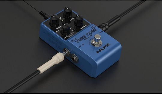 NUX Verb Core Deluxe MKII Pedale Fußschalter Nachhall E-Gitarre