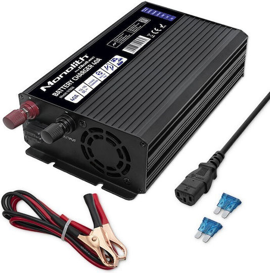 Qoltec Φορτιστής Μπαταρίας Αυτοκινήτου 12V