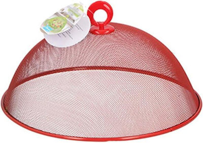 Cuisine Elegance 79242 Food Cover made of Plastic 30cm in Red Color 1pcs