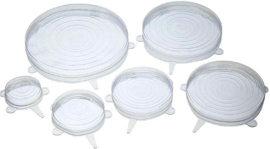 Vintage Coconut Container Cover made of Silicone 19cm S3607964 6pcs