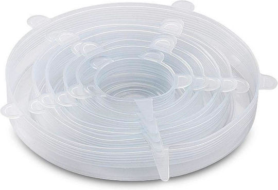 Vintage Coconut Container Cover made of Silicone 19cm S3607964 6pcs